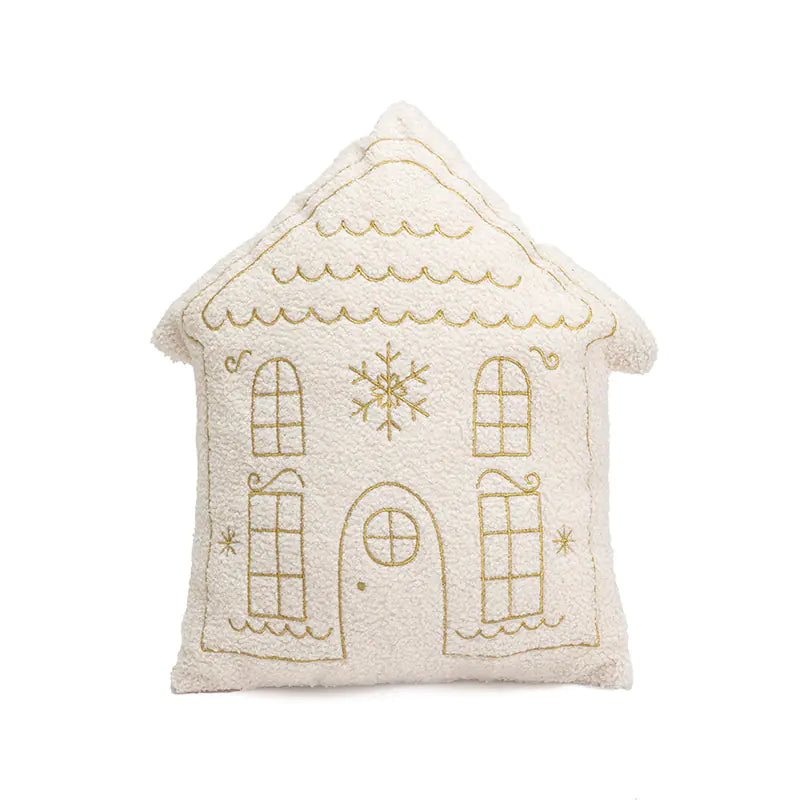 Christmas Pillow Embroidered Cushion