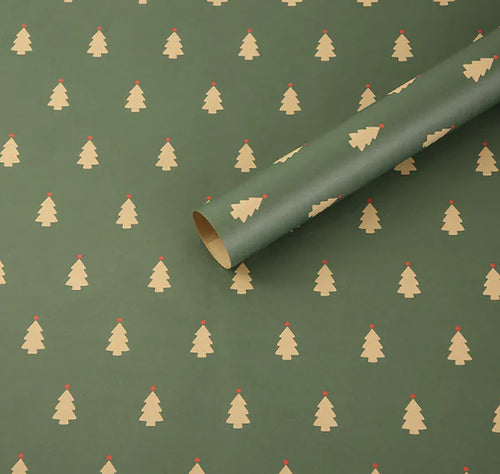 Christmas Kraft Paper Vintage Wrapping Paper